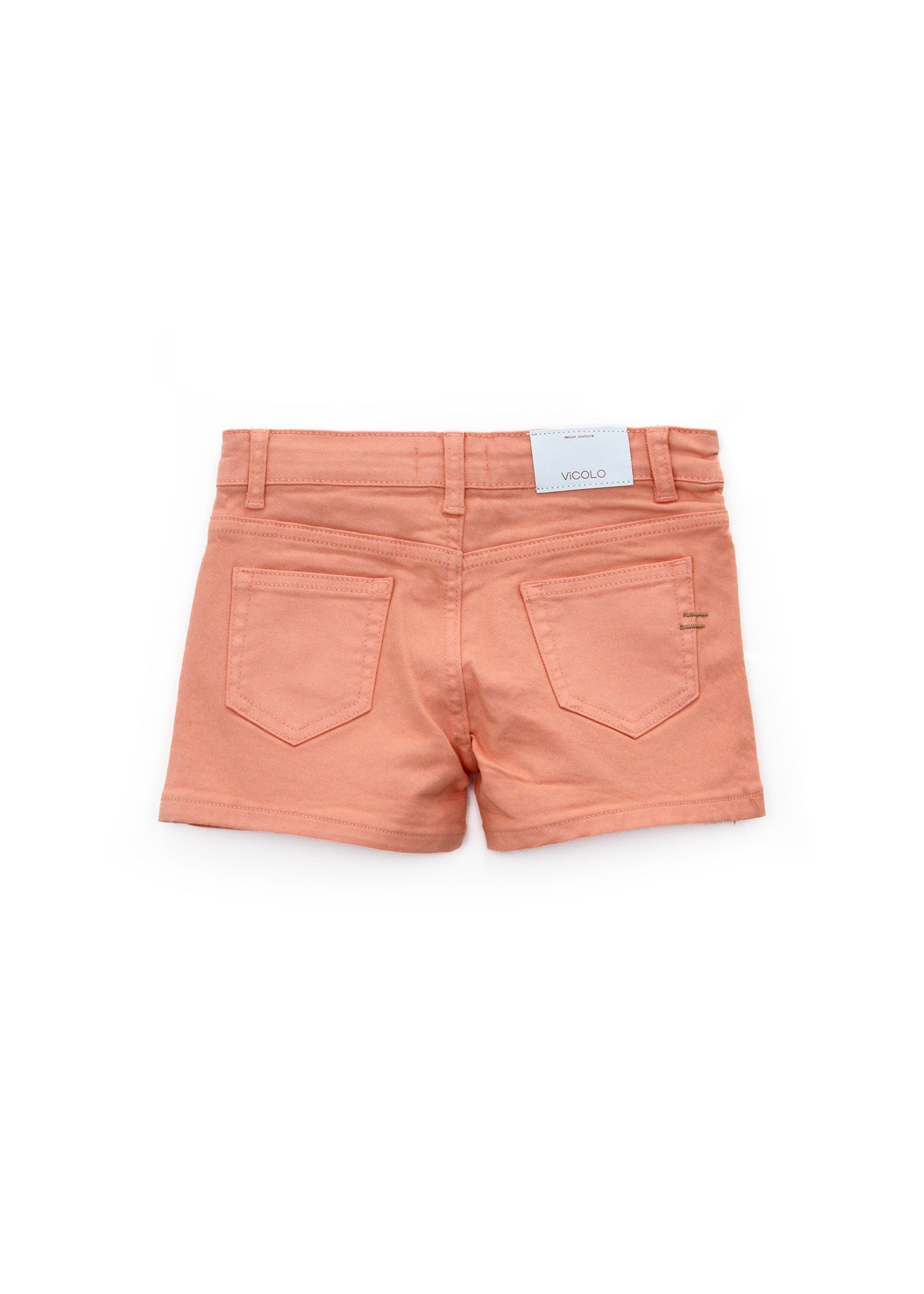 Vicolo Short Pesca per Bambine