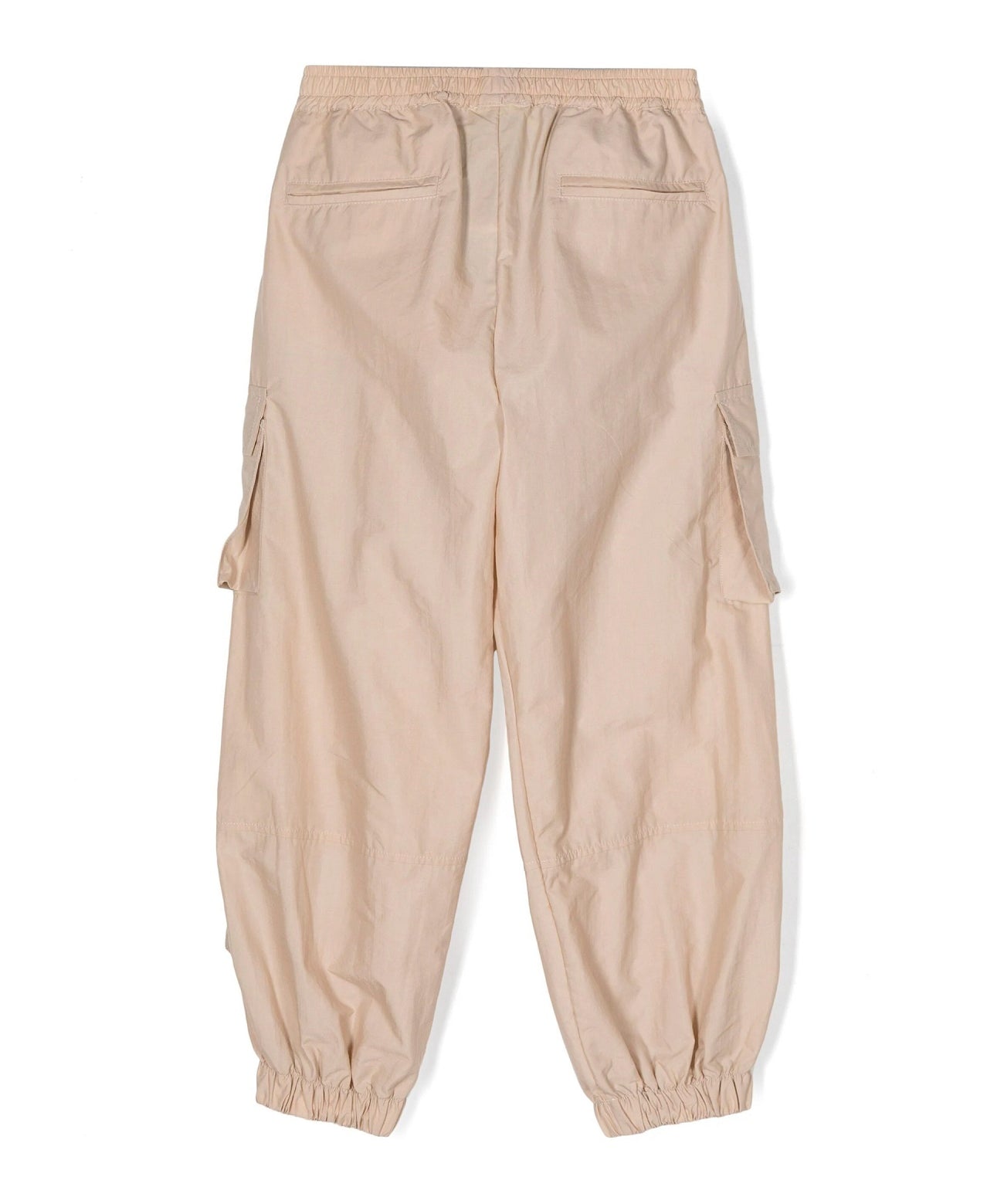 Barrow Kids Pantalone Cargo Beige in Nylon retro