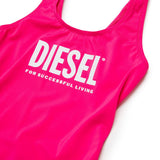 Diesel Kids Costume Monokini Fucsia per Bambine