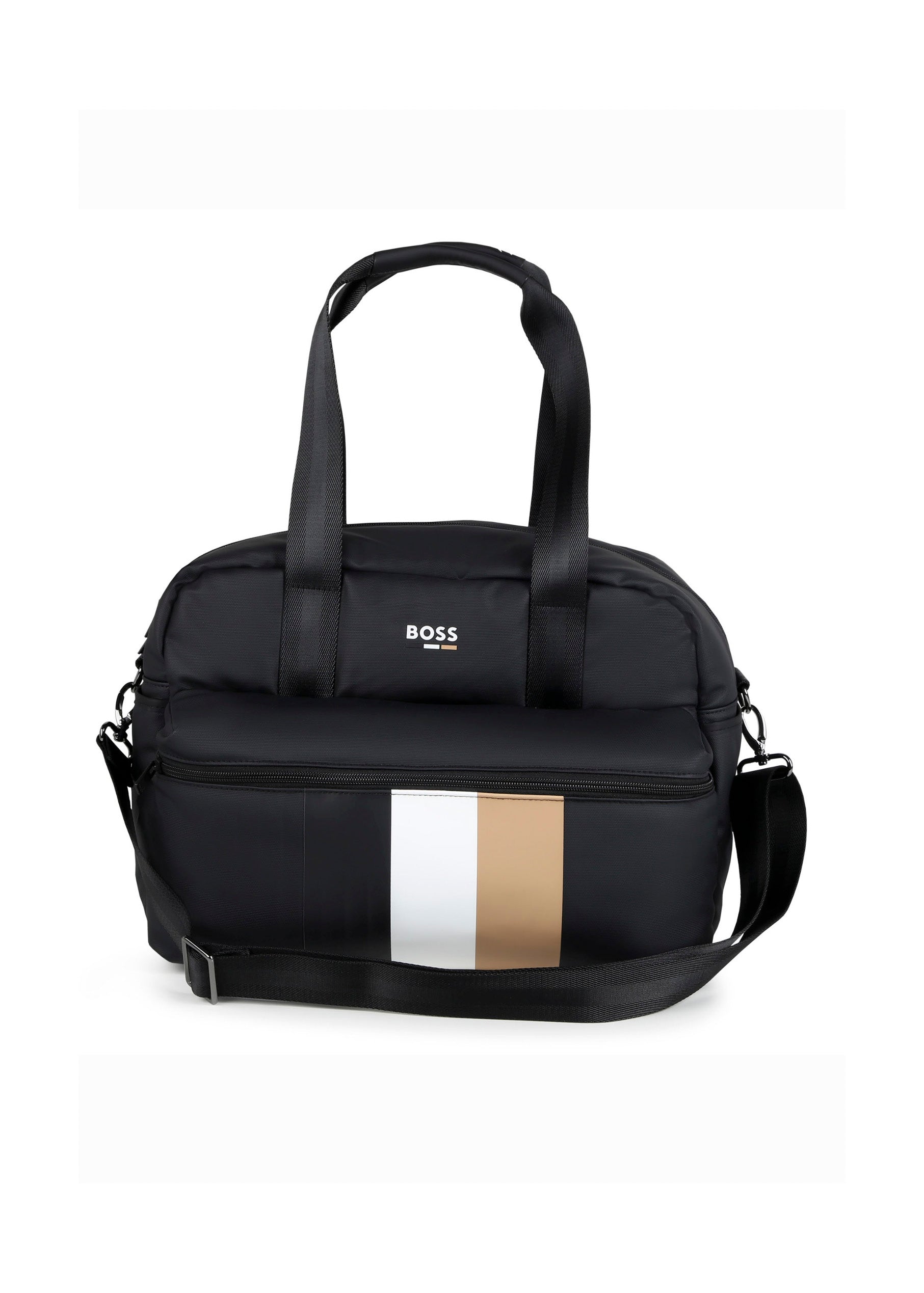 Boss Kids Borsa Mamma Nera con Fasciatoio