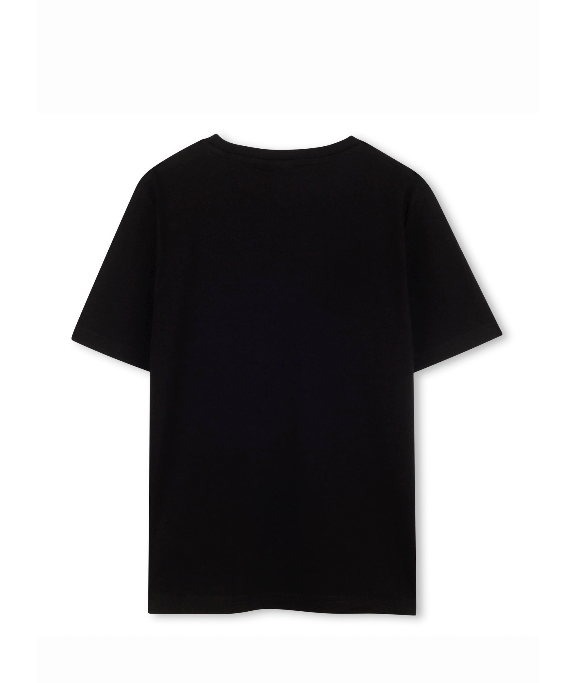 Boss Kids T-Shirt Nera con Stampa per Bambini (retro)