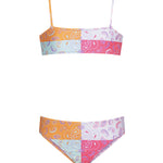 F**K Kids Costume Fantasia Bandana Multicolor per Bambine