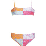F**K Kids Costume Fantasia Bandana Multicolor per Bambine