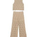 Twinset Kids Completo Safari in Pizzo per Bambine