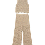 Twinset Kids Completo Safari in Pizzo per Bambine