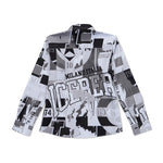 Iceberg Kids Camicia Bianca con Stampa All Over per Bambini (retro)