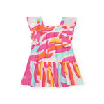 Tuc Tuc Abito Fucsia Multicolor per Neonate