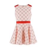 Elisabetta Franchi La Mia Bambina Abito Rosa/Rosso per Bambine