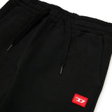 Diesel Kids Pantalone Nero con Logo Unisex