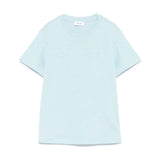 Pinko Kids T-shirt Celeste con Logo per Bambine