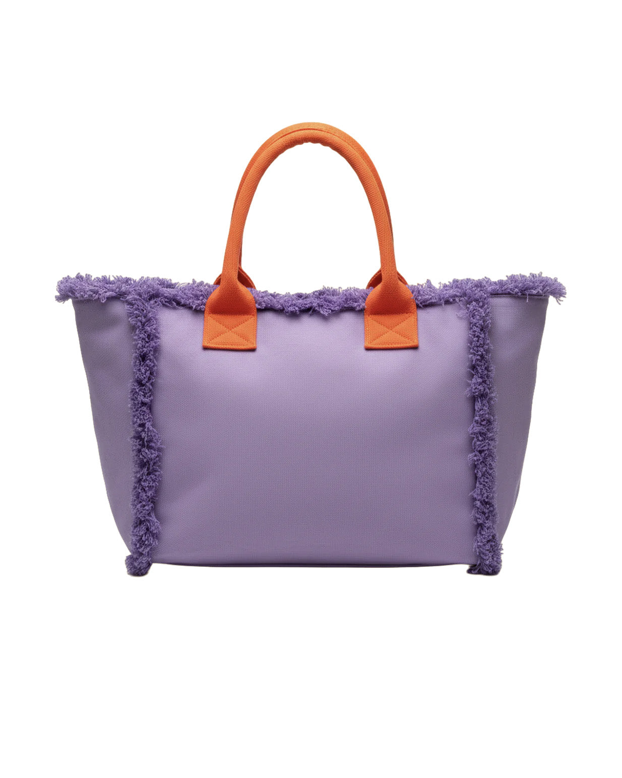 F**K Kids Maxi Borsa Viola e Arancione con Logo per Bambine