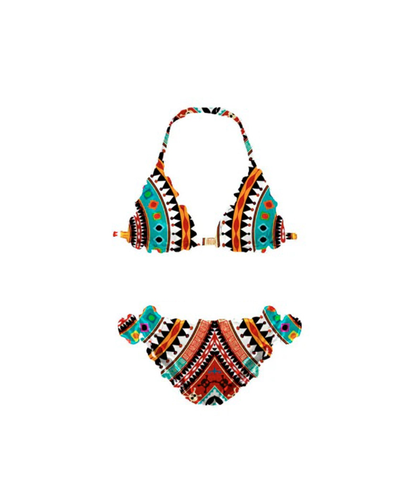 Tooco Kids Costume Bikini Fantasia Copan per Bambine