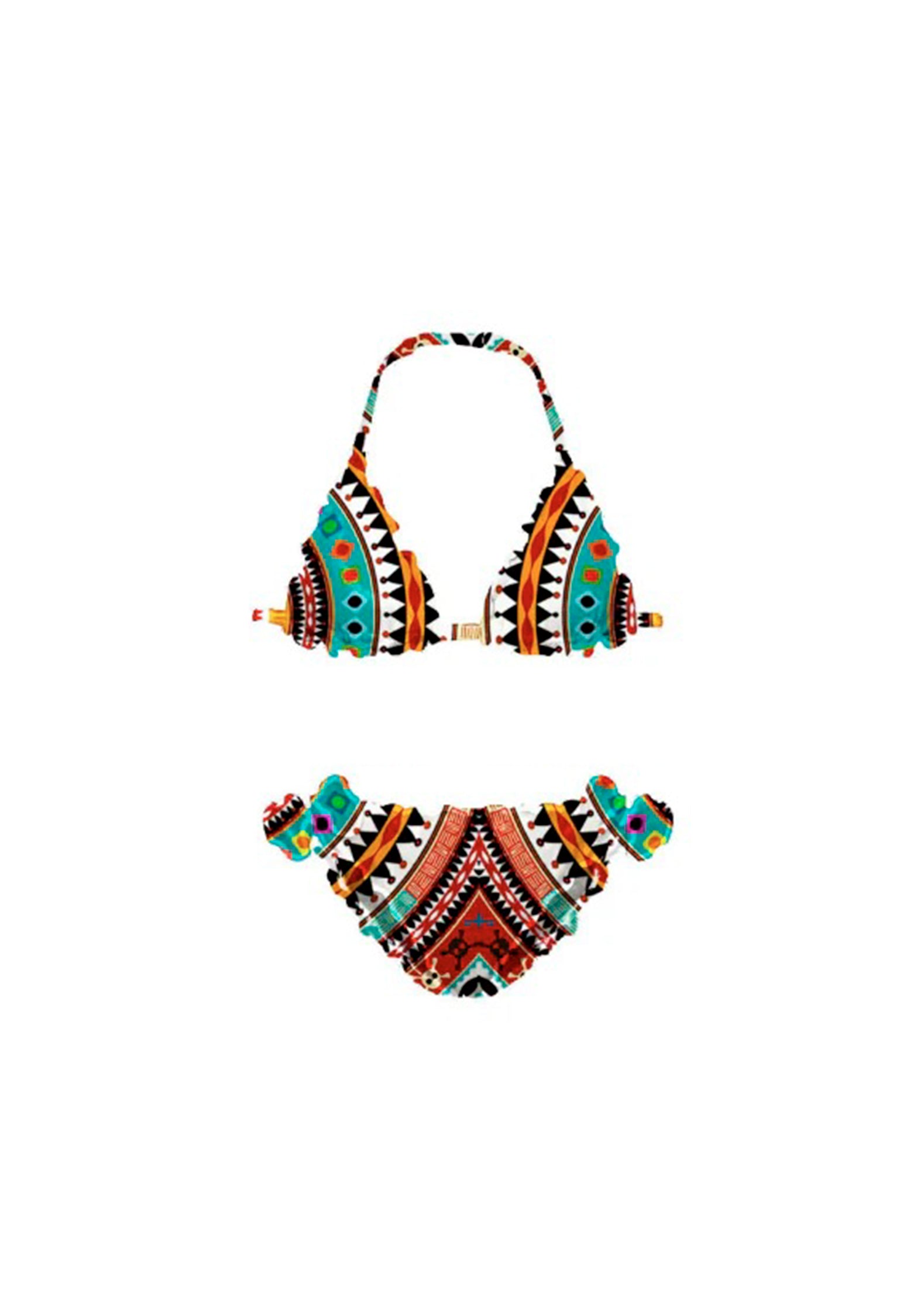 Tooco Kids Costume Bikini Fantasia Copan per Bambine
