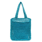 MSGM Kids Borsa a Spalla Turchese Florence Kids  (retro)
