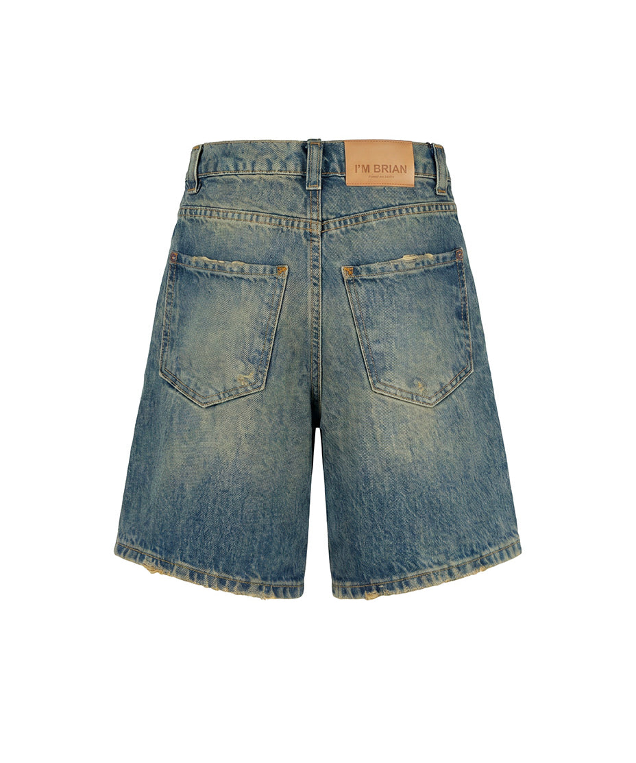 I'M Brian Kids Bermuda in Denim per Bambini