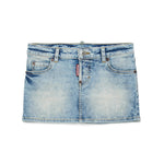Dsquared2 Kids Gonna Denim Marmorizzata per Bambine