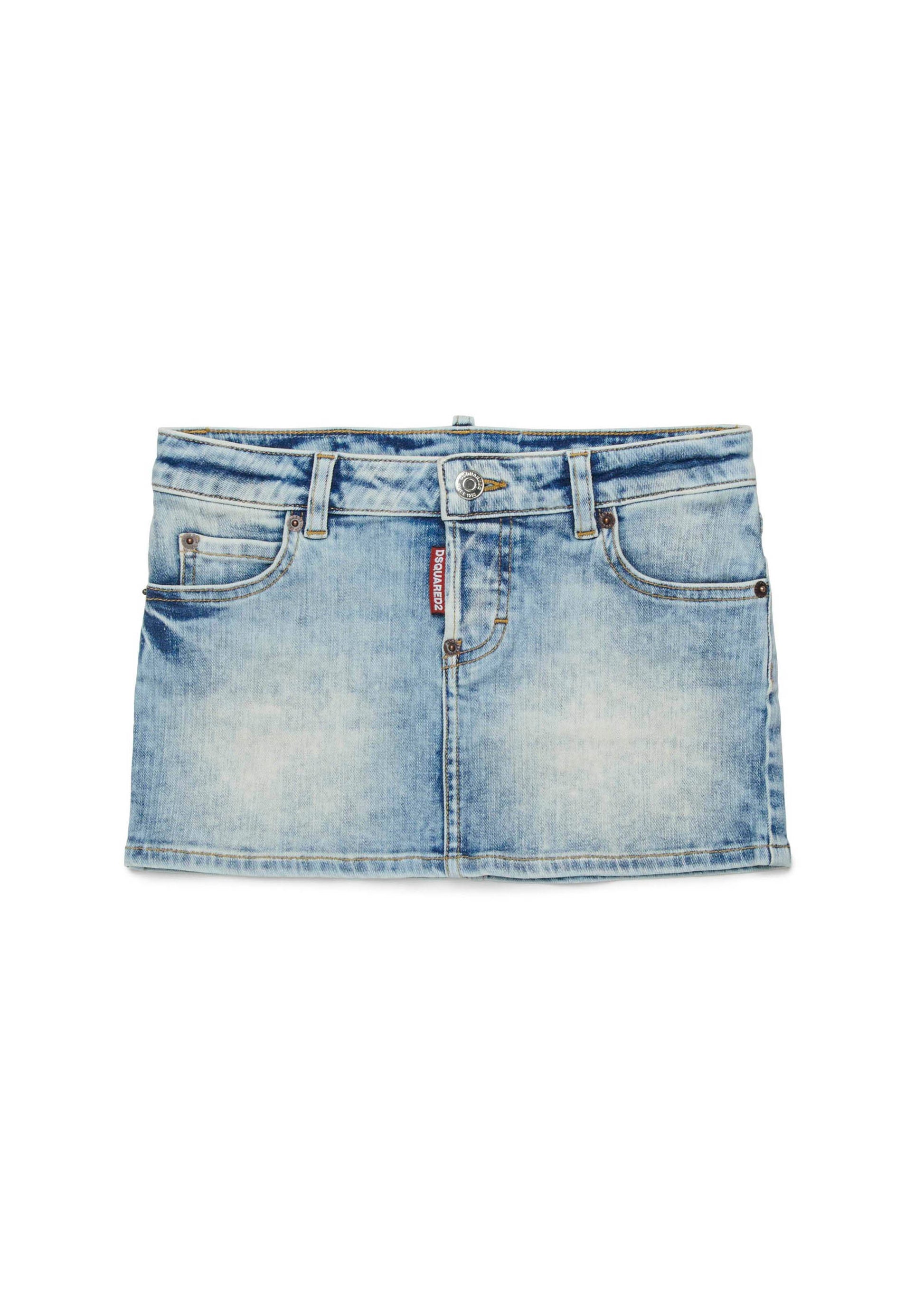 Dsquared2 Kids Gonna Denim Marmorizzata per Bambine
