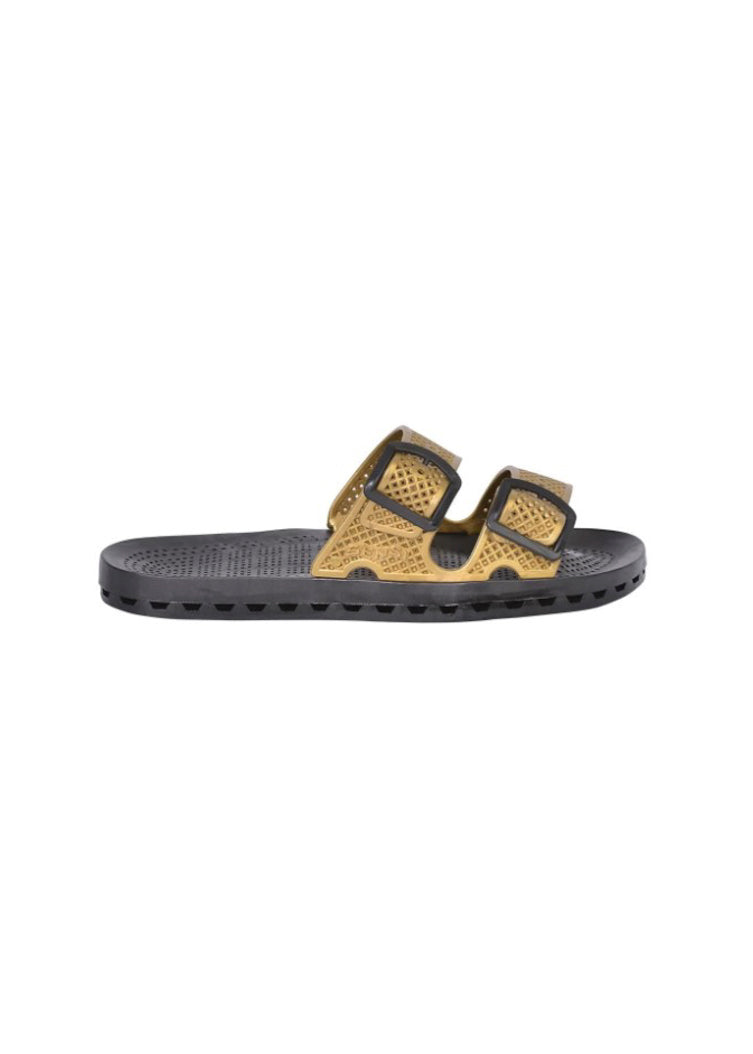 Sensi Kids Urban Sandalo Oro Doppia Fascia per Bambini