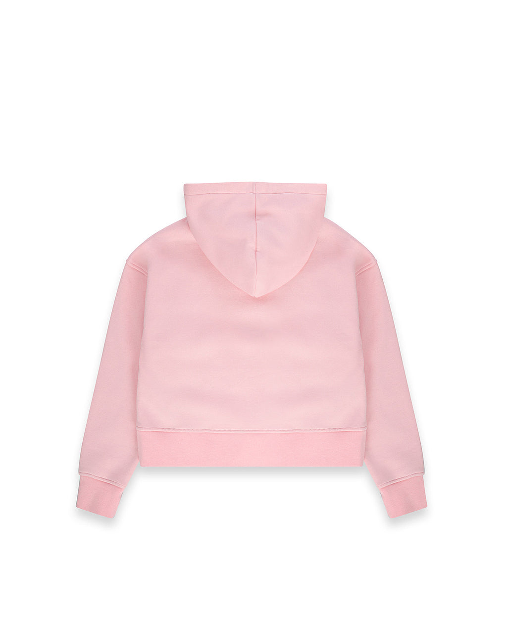 Iceberg Kids Felpa con Cappuccio Rosa e Logo a Contrasto per Bambine