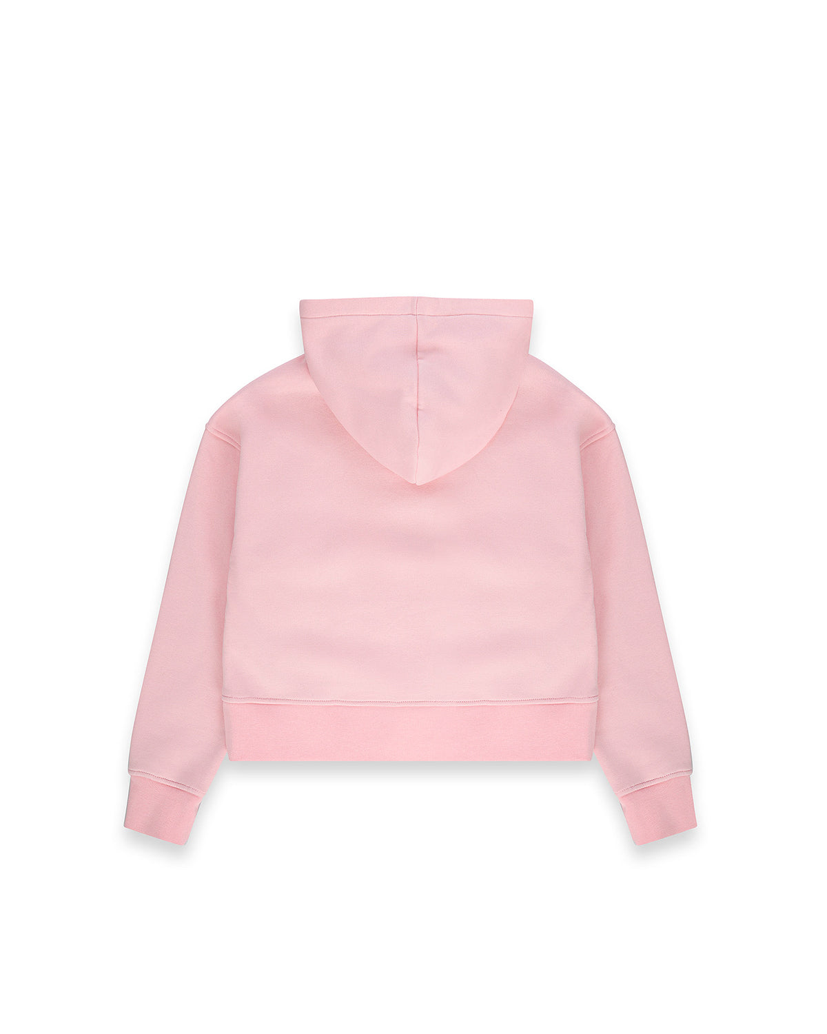 Iceberg Kids Felpa con Cappuccio Rosa e Logo a Contrasto per Bambine