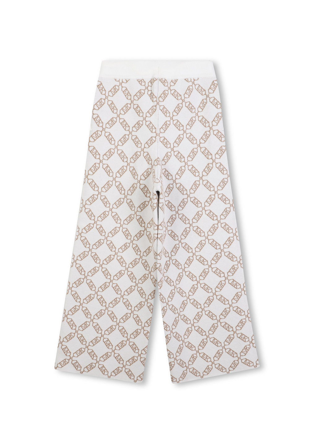 Michael Kors Kids Pantalone Beige con Stampa per Bambine