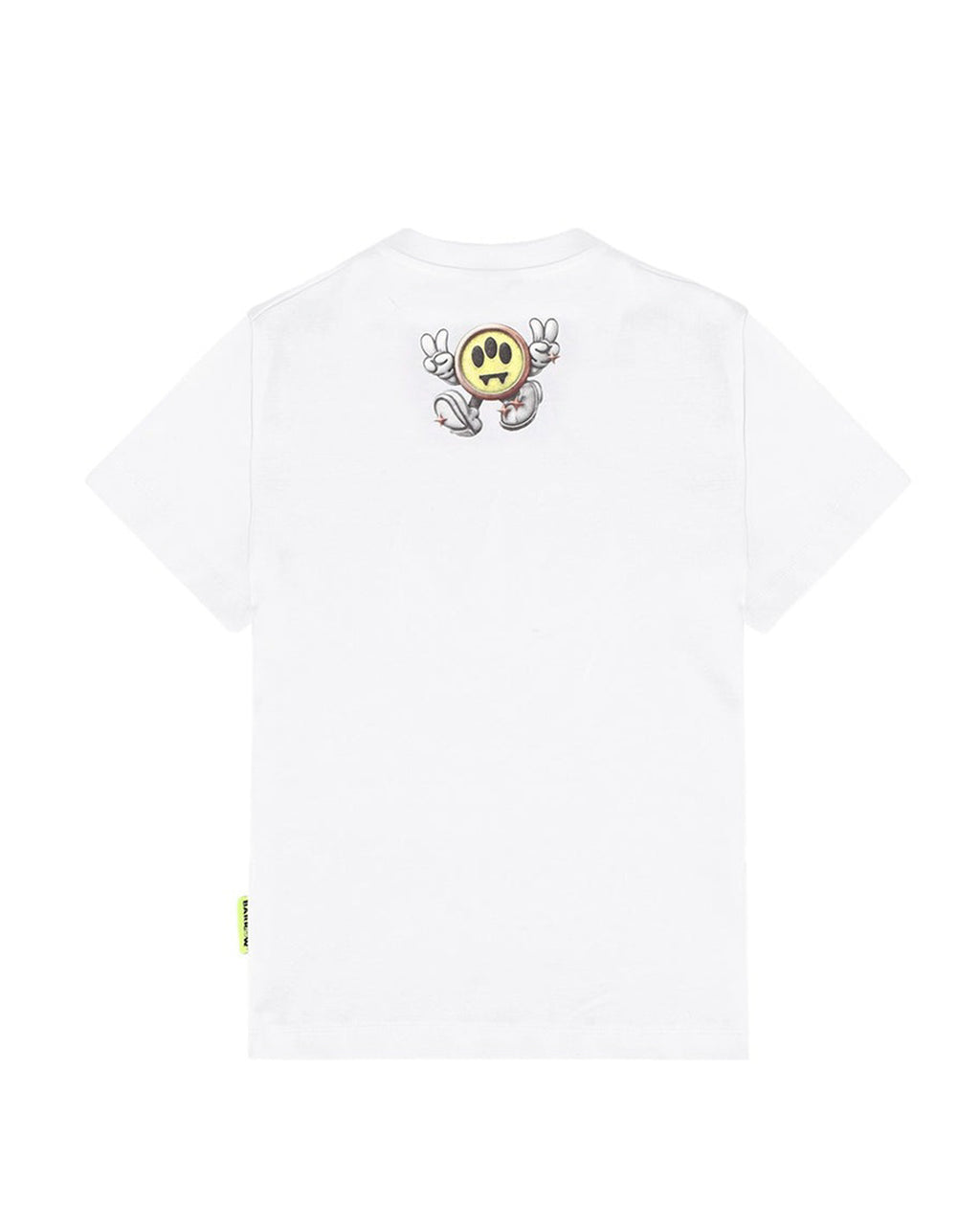 Barrow Kids T-Shirt Bianca con Grafica Unisex per Bambini