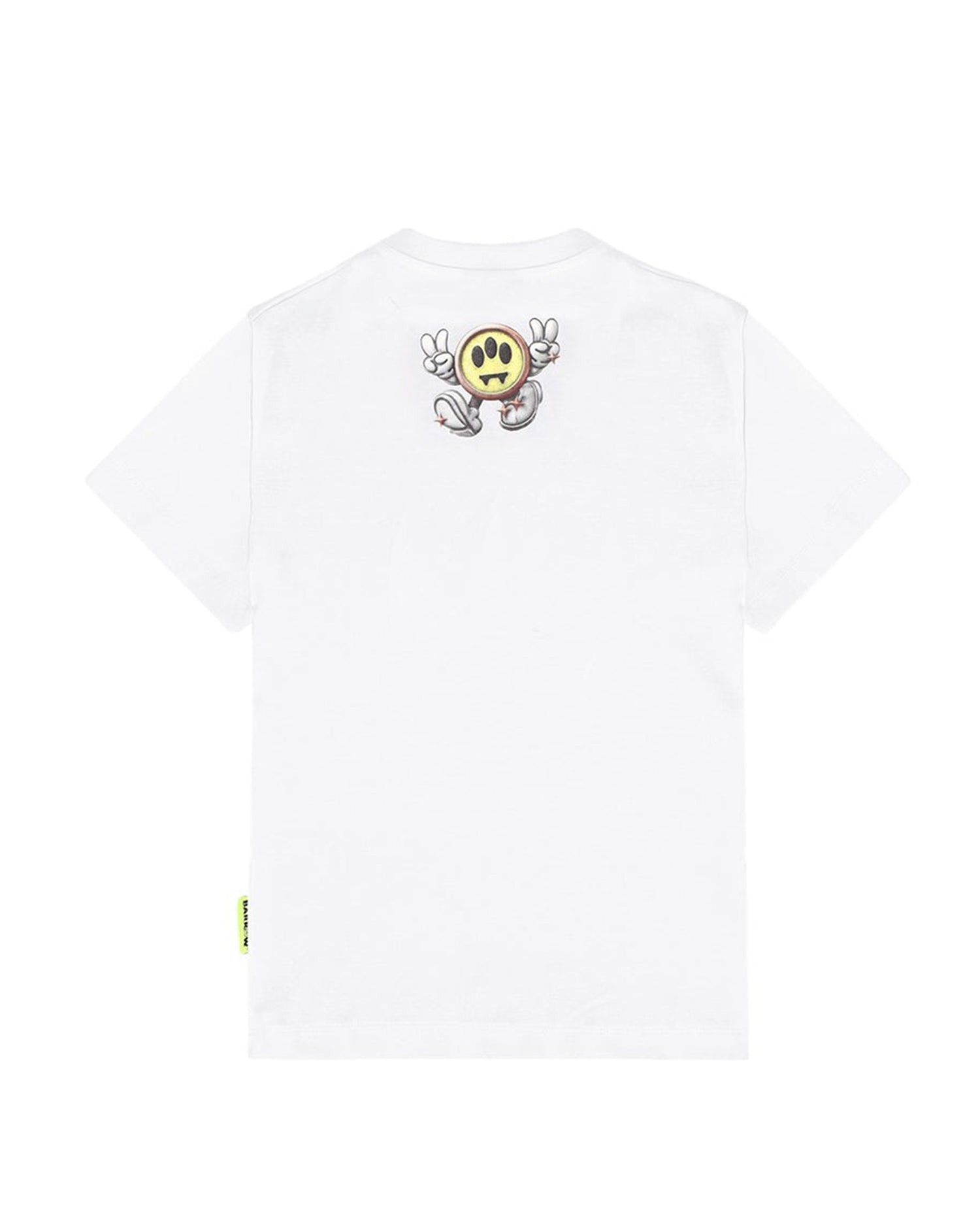 Barrow Kids T-Shirt Bianca con Grafica Unisex per Bambini