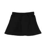 Moschino Kids Gonna Nera con Stampa Logo per Bambine