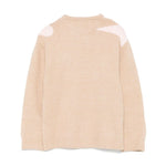 Pinko Kids Maglione Cammello con Logo per Bambine (retro)