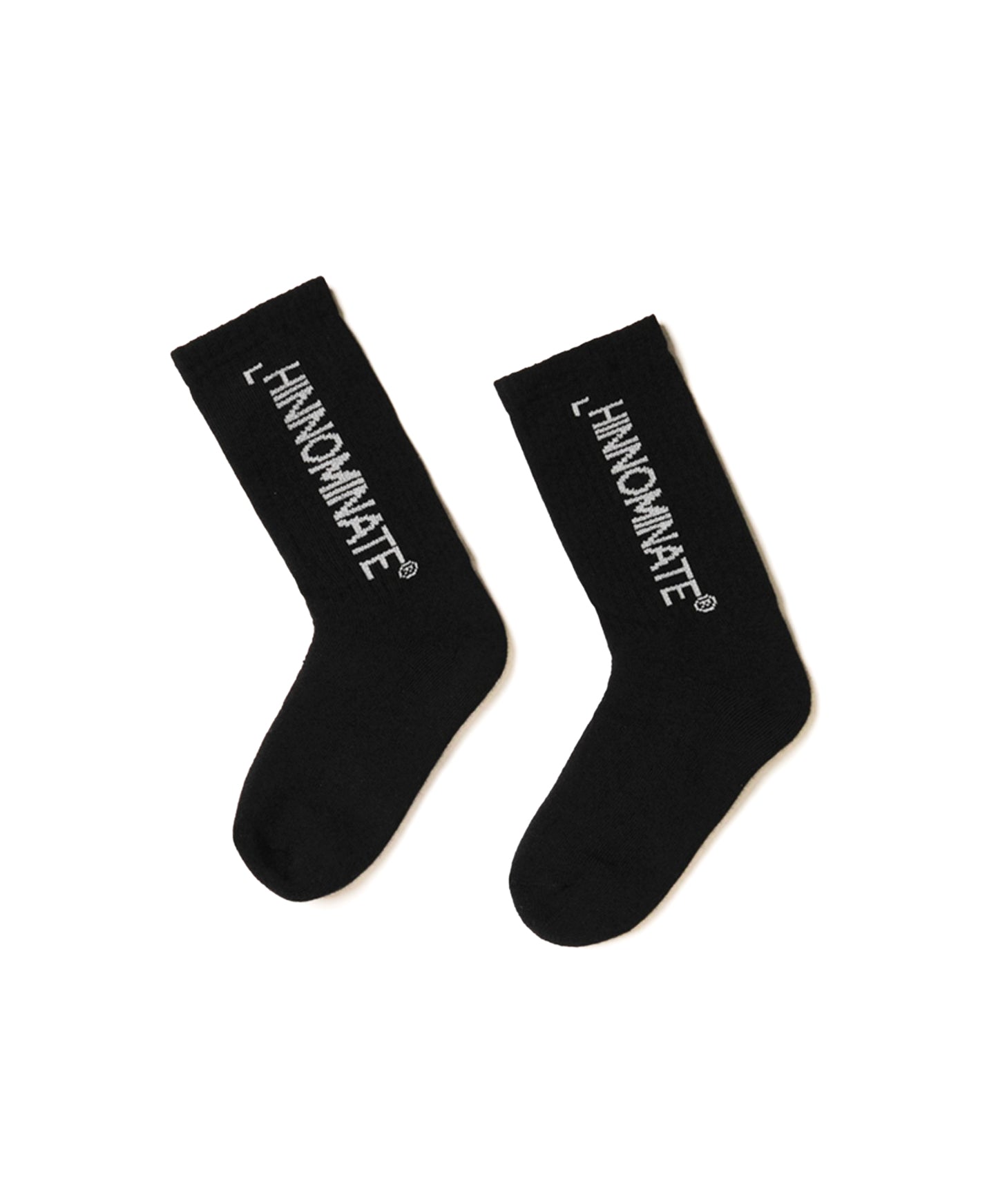 Hinnominate Kids Calzini Neri con Logo per Bambini
