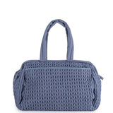 Love Bag Borsa Mamma Ovale Cielo Intrecciata