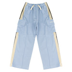 Palm Angels Kids Cargo Celeste con Laccio per Bambini
