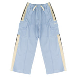 Palm Angels Kids Cargo Celeste con Laccio per Bambini