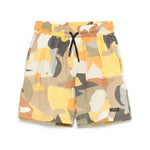 MSGM Kids Bermuda Multicolor con Logo per Bambini (fronte)