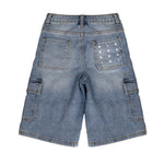 Daniele Alessandrini Kids Short in Denim per Bambini