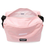 Moschino Kids Borsa Mamma Rosa Teddy Bear con Fasciatoio per Neonate