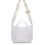 Sensi Kids Borsa Flamingo Bianco per Bambine