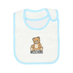 Moschino Kids Set Tutina+Bavetta +Cappello per Neonati