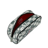 Sprayground Kids Astuccio Emote Check Grigio per Bambini