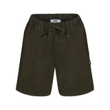 MSGM Kids Bermuda Parachute Verde per Bambini (fronte)