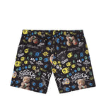 Barrow Kids Costume Short Nero Fantasia All-Over per Bambini