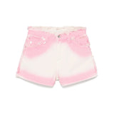MSGM Kids Short Rosa Degradè per Bambine