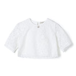 Twinset Kids T-shirt in Pizzo e Sangallo