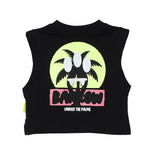 Barrow Kids Top Nero con Stampa con Logo