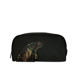Sprayground Kids Astuccio Shark Central Black Nylon Camo Embossed Shark Pencil Pouch per Bambini