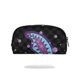 Sprayground Kids Borsello Nero Fantasia Viola e Azzurro Unisex