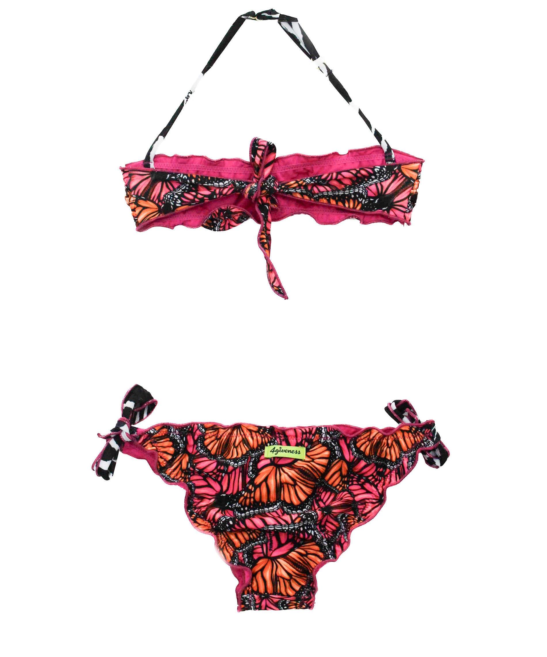 4GIVENESS Costume Bikini Fantasia Floreale per Bambine