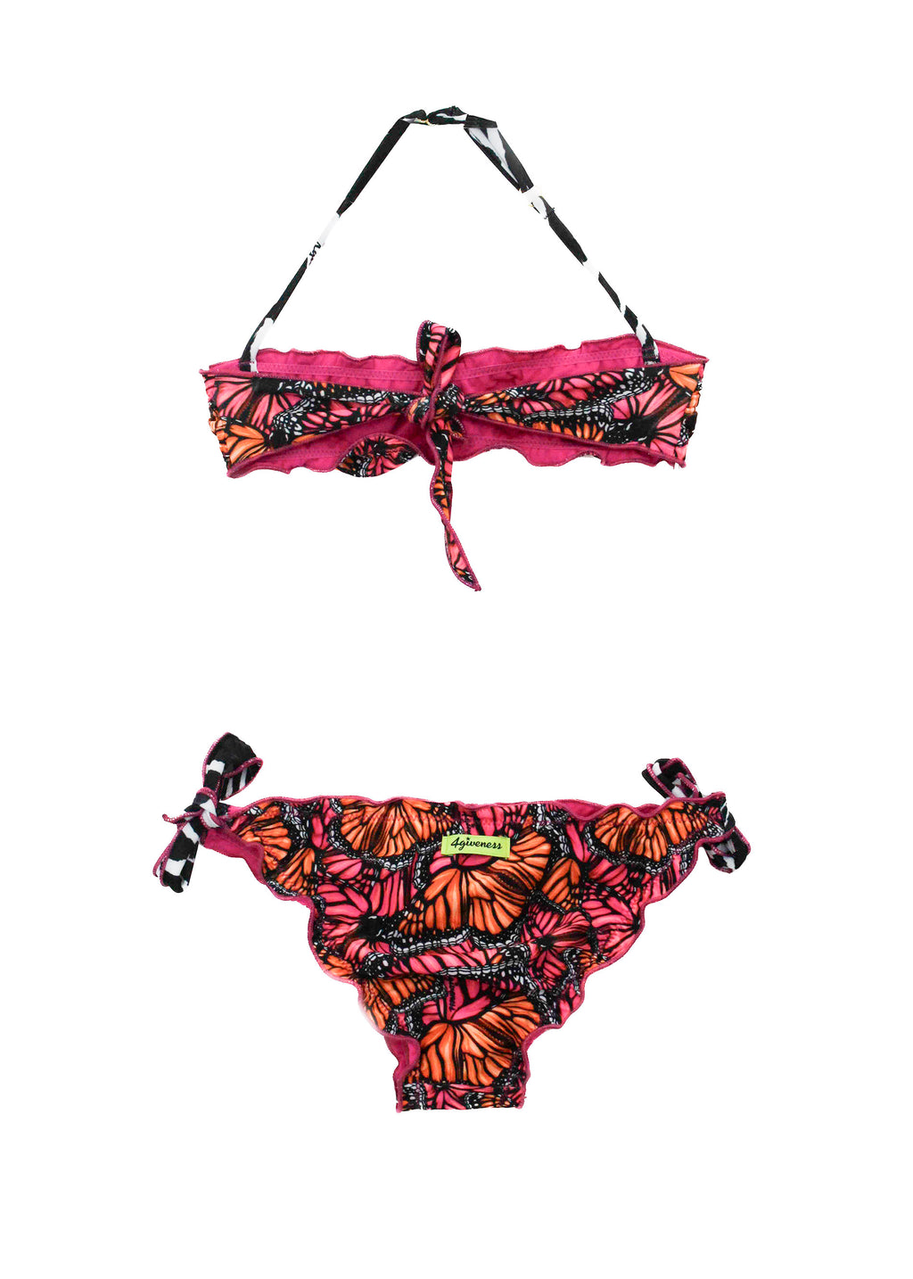 4GIVENESS Costume Bikini Fantasia Floreale per Bambine