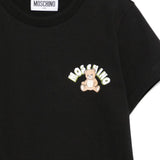 Moschino Kids T-shirt Nero con Teddy Bear per Bambini