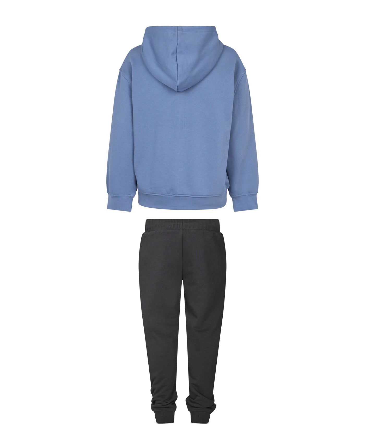 John Richmond Kids Set Felpa con Zip e Pantalone Blu/Nero per Bambini